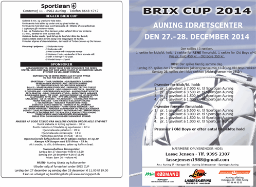 Forside &bagside - Brix Cup 2014