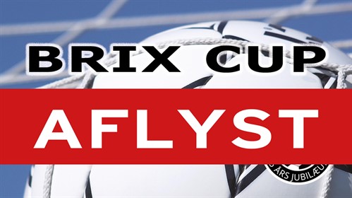 BRIX CUP 2020 AFLYST