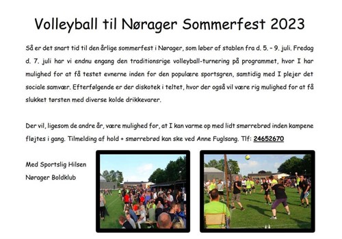 VOLLEY Sommerfest 2023